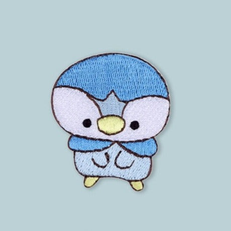 Pocket Monster 'Cute Piplup | Sad' Embroidered Patch