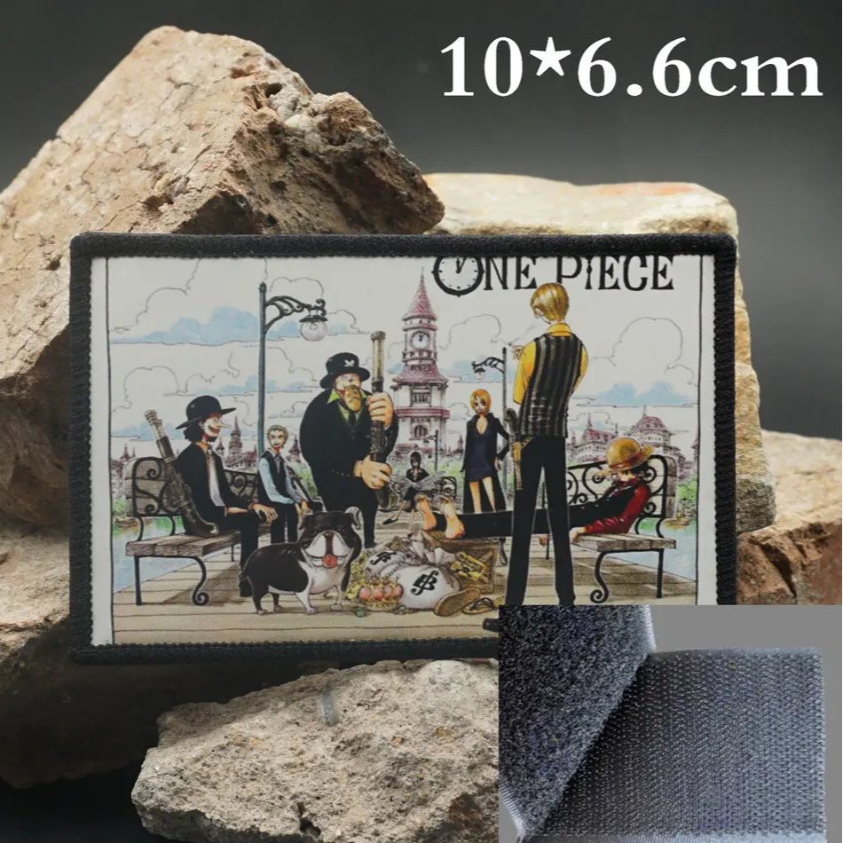 One Piece 'Sanji with The Pirates At The Park 1.0' Embroidered Velcro Patch