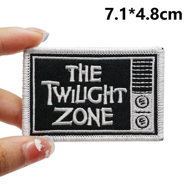 The Twilight Zone 'Television 1.0' Embroidered Patch