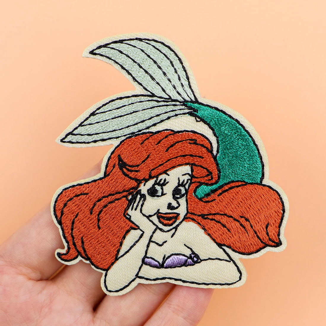 The Little Mermaid 'Ariel | Mermaid Princess' Embroidered Patch
