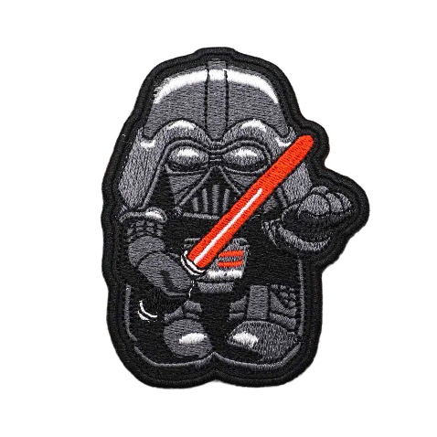 Star Wars 'Chibi Darth Vader' Embroidered Velcro Patch