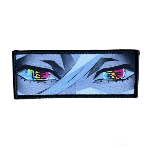 Kimetsu no Yaiba 'Doma  | Kanji Eyes' Embroidered Velcro Patch