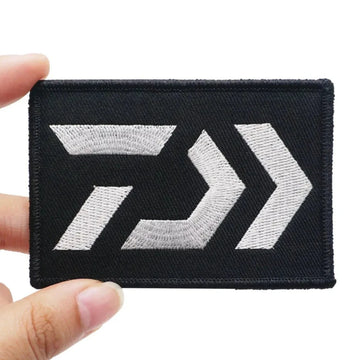 Daiwa Logo Embroidered Velcro Patch