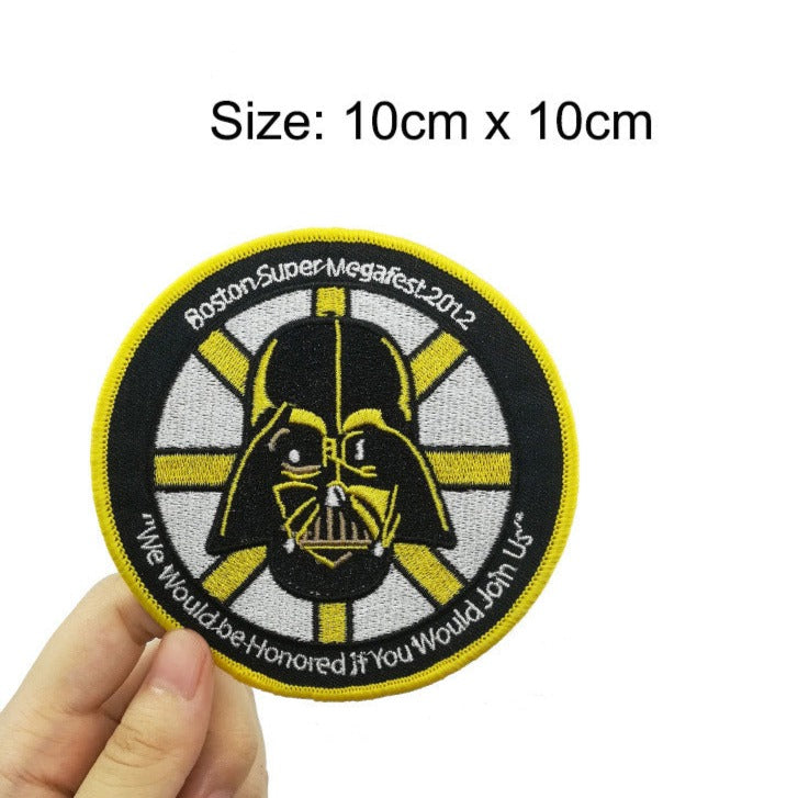 Empire and Rebellion 'Darth | We Would Be Honored If You Would Join Us' Embroidered Patch