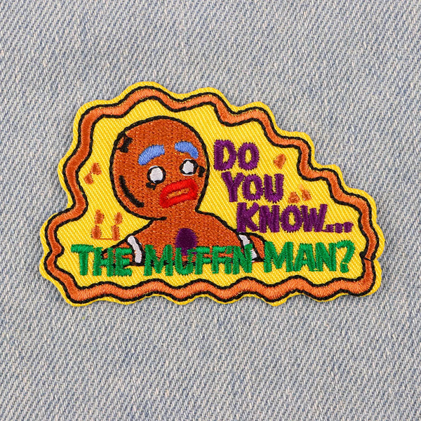 Shrek 'Do You Know The Muffin Man?' Embroidered Patch