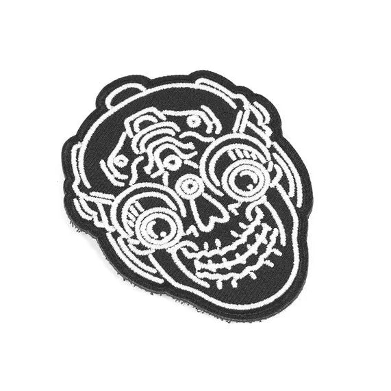 Tactical Skull 'Head' Embroidered Velcro Patch