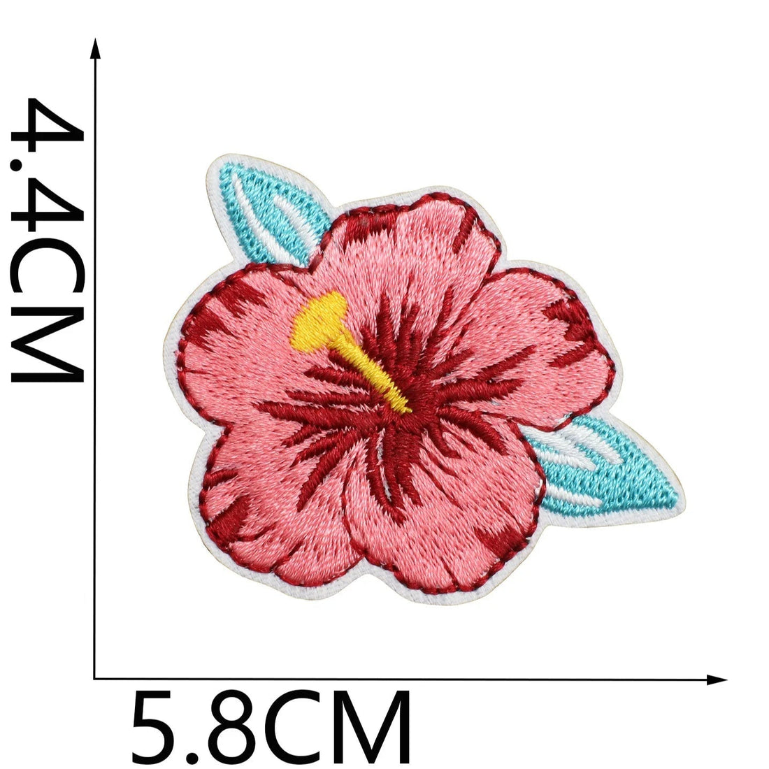 Moana 'Hibiscus Flower' Embroidered Patch