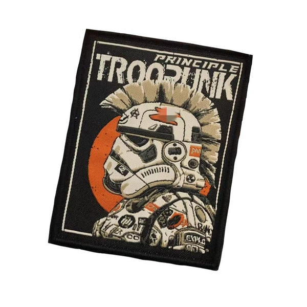 Empire and Rebellion 'Stormtrooper | Principle Troopunk' Embroidered Velcro Patch