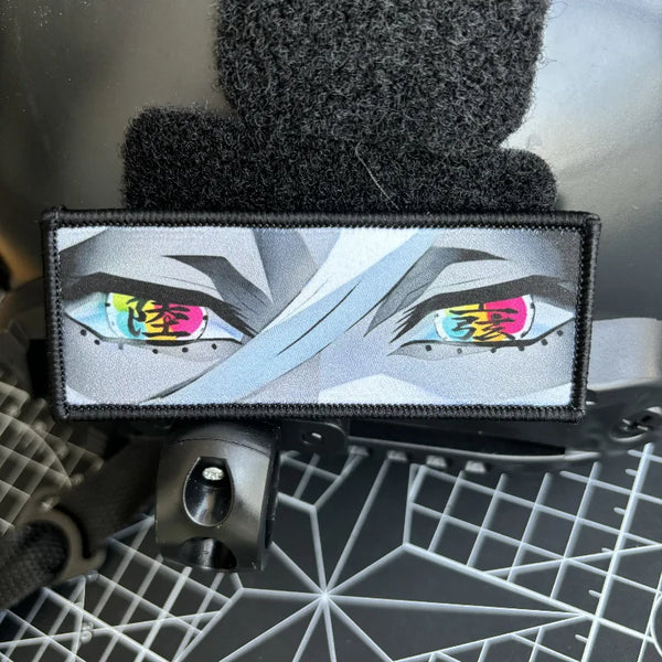 Kimetsu no Yaiba 'Doma  | Kanji Eyes' Embroidered Velcro Patch