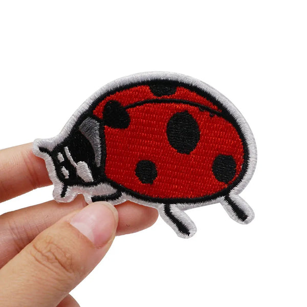 Ladybug Embroidered Patch