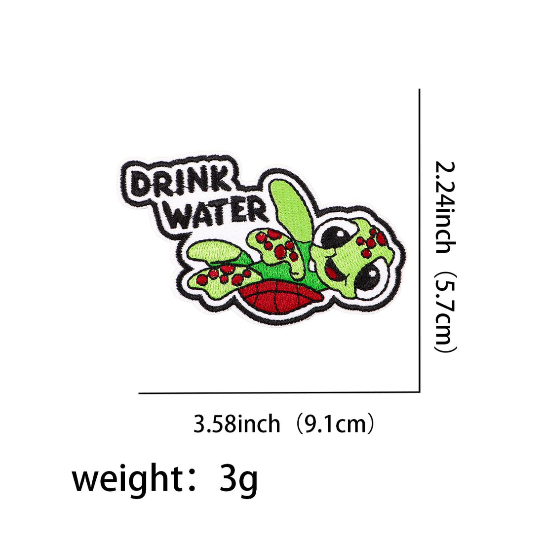 Finding Nemo ‘Squirt | Drink Water’ Embroidered Patch