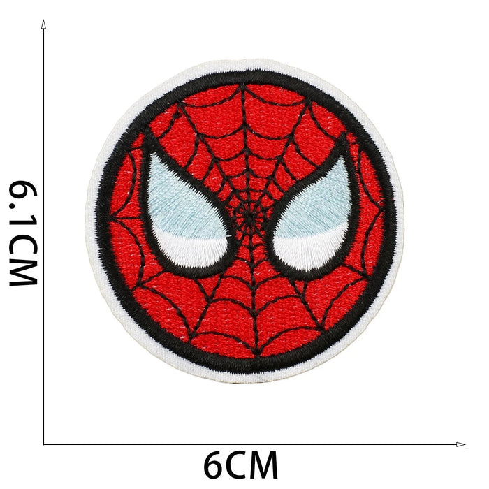 Spider-Man 'Head | Round' Embroidered Patch