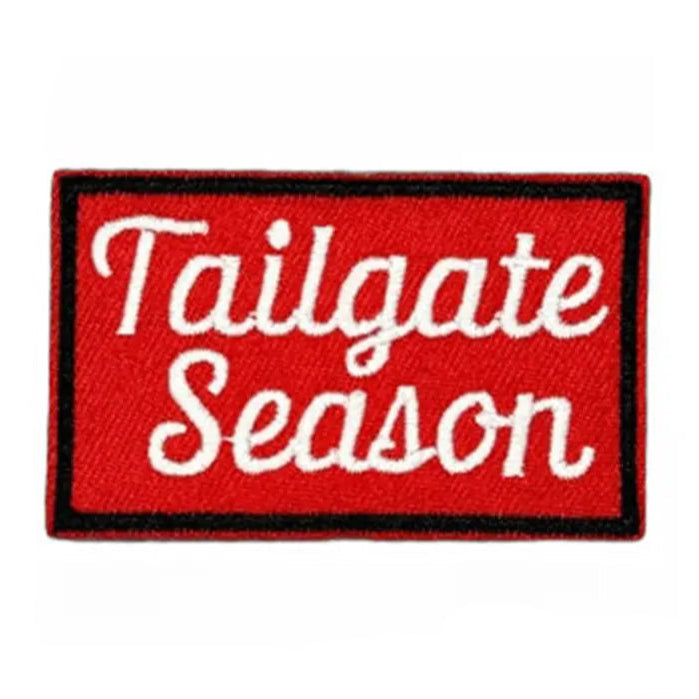Tailgate Season Embroidered Patch