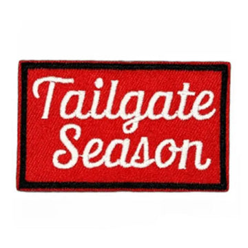 Tailgate Season Embroidered Patch