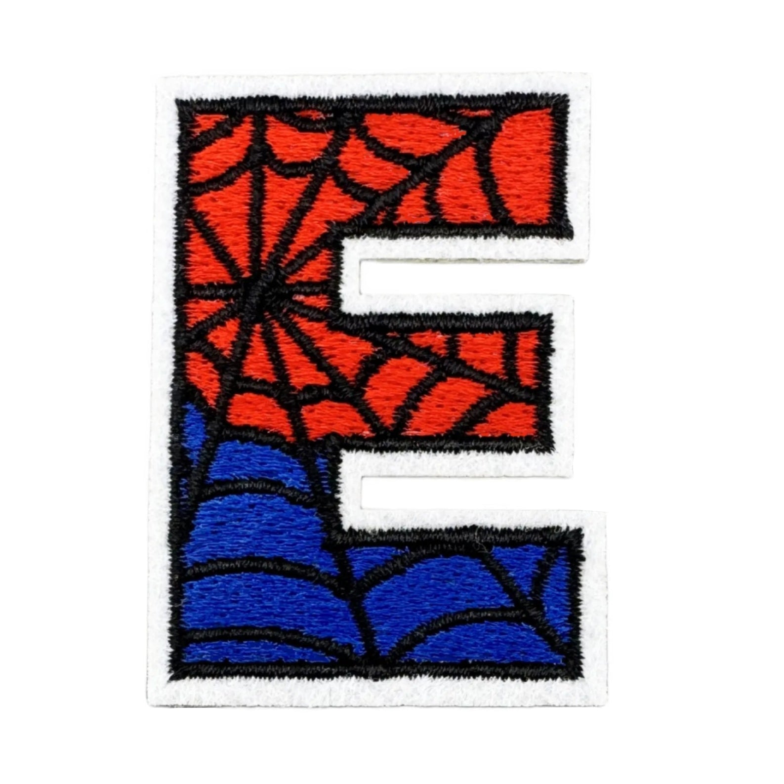 Spider-Man Letter 'Letter E' Embroidered Patch