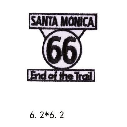 Emblem 'Santa Monica 66 | End of the Trail' Embroidered Patch