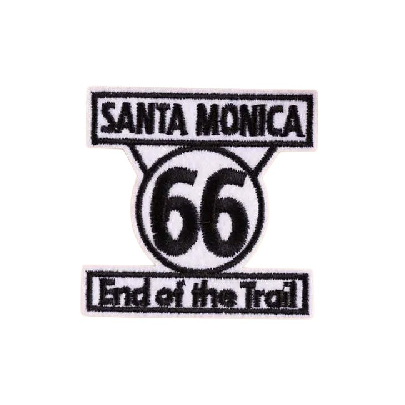 Emblem 'Santa Monica 66 | End of the Trail' Embroidered Patch