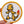 Load image into Gallery viewer, Pocket Monster &#39;Charmander | Round&#39; Embroidered Velcro Patch
