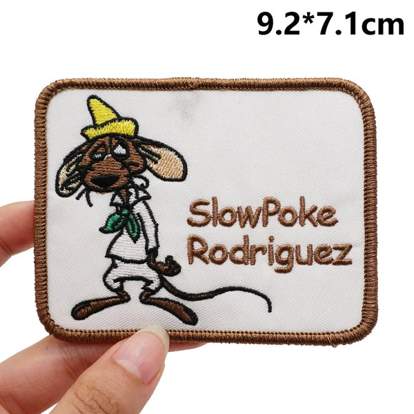 Slowpoke Rodriguez 'Square' Embroidered Patch