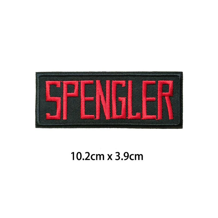 Ghostbusters Spengler Name Tag Embroidered Patch Little Patch Co