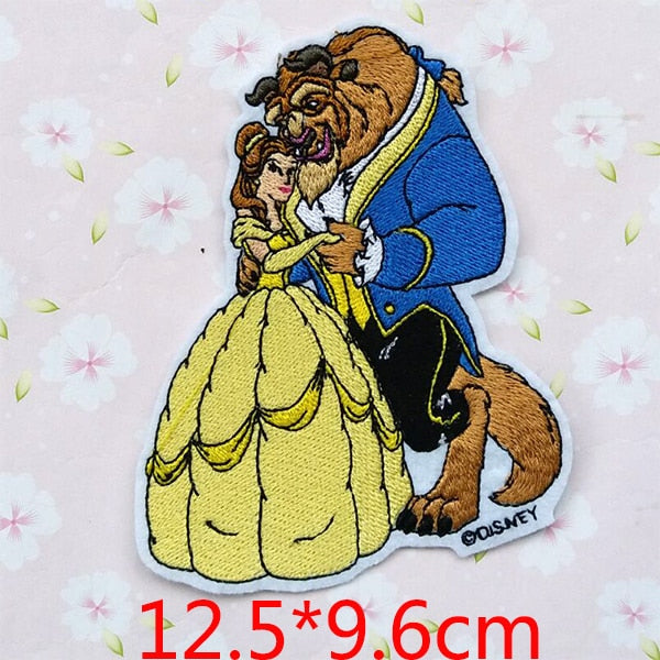 Beauty and the Beast 'Dancing' Embroidered Patch