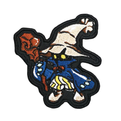 Final Fantasy 'Vivi Ornitier | Black Mage' Embroidered Velcro Patch
