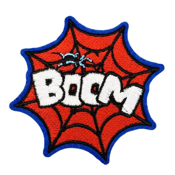 Spider-Man 'Spider Web | Boom' Embroidered Patch