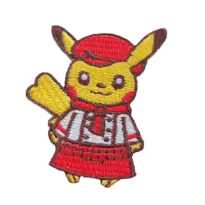 Pocket Monster 'Pikachu | Waitress Costume' Embroidered Patch