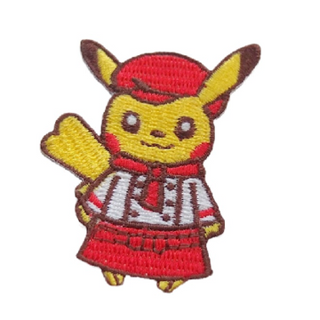 Pocket Monster 'Pikachu | Waitress Costume' Embroidered Patch