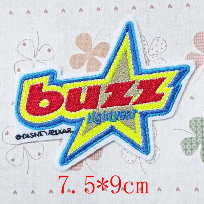 Andy's Room 'Buzz Lightyear' Embroidered Patch