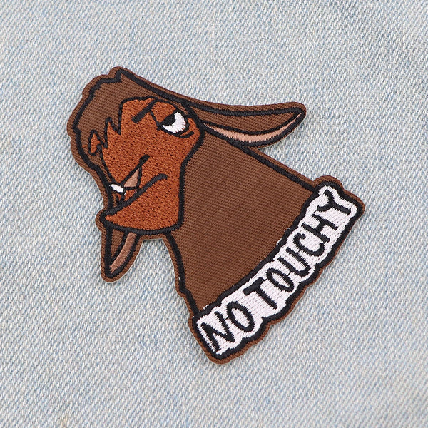 The Emperor's New Groove ‘Kuzco Llama | No Touchy’ Embroidered Patch