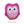 Load image into Gallery viewer, Cute Pink Owl &#39;Serious&#39; Embroidered Patch
