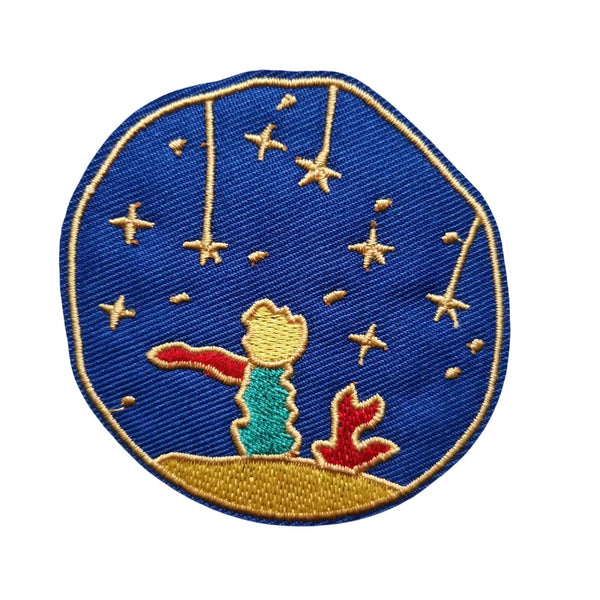 The Little Prince 'Little Prince and Fox | Starry Sky' Embroidered Patch