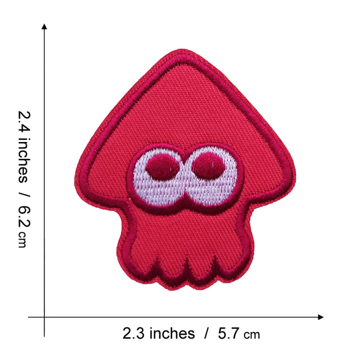 Splatoon 'Inkling Squid' Embroidered Patch