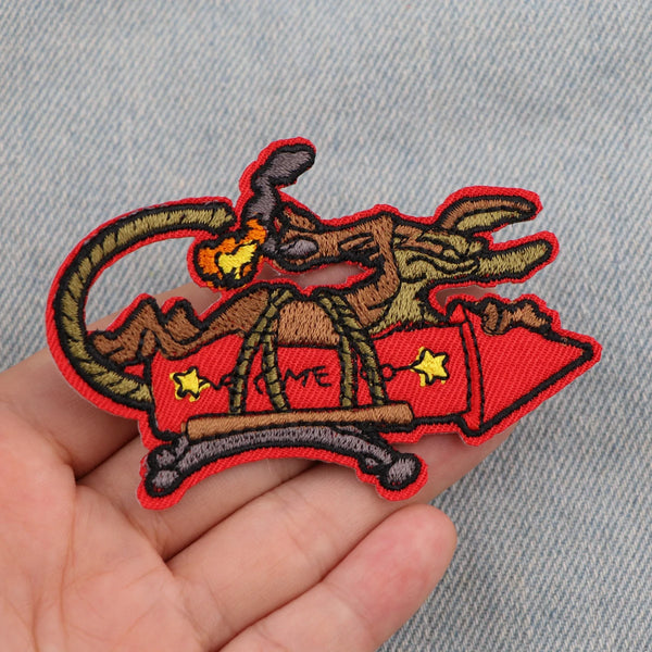 Looney Tunes 'Wile E. Coyote | Bomb’ Embroidered Patch