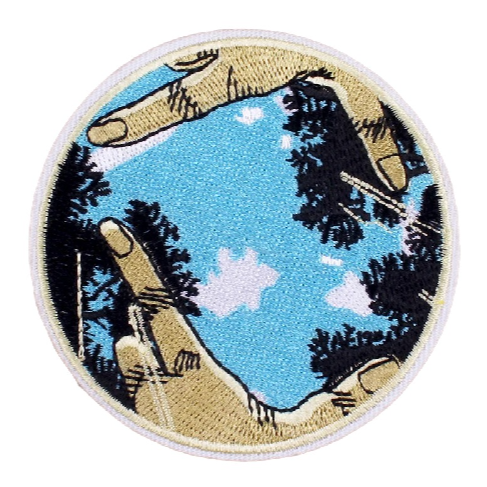 Outdoor Travel 'Capturing Sky' Embroidered Patch