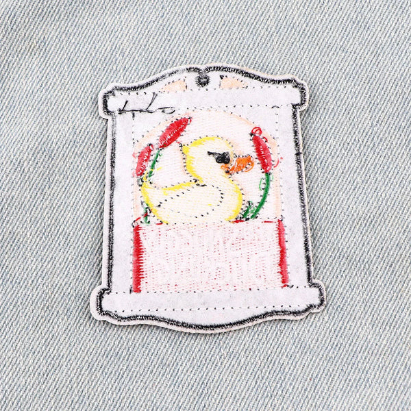 Tangled 'The Snuggly Duckling' Embroidered Patch