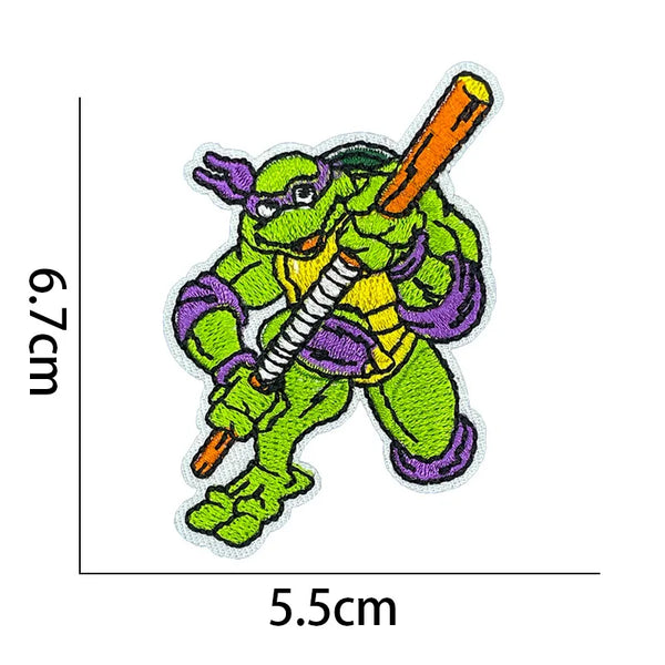 Teenage Mutant Ninja Turtles 'Donatello | Bo-Staff Weapon' Embroidered Patch