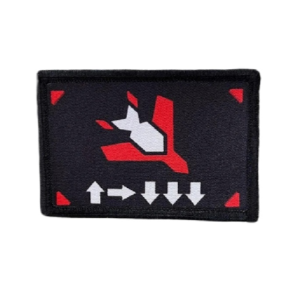 Helldivers 'Eagle 500kg Bomb' Embroidered Velcro Patch