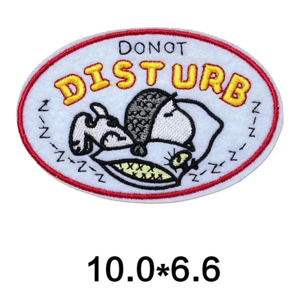 The Peanuts Movie 'Snoopy | Do Not Disturb' Embroidered Patch