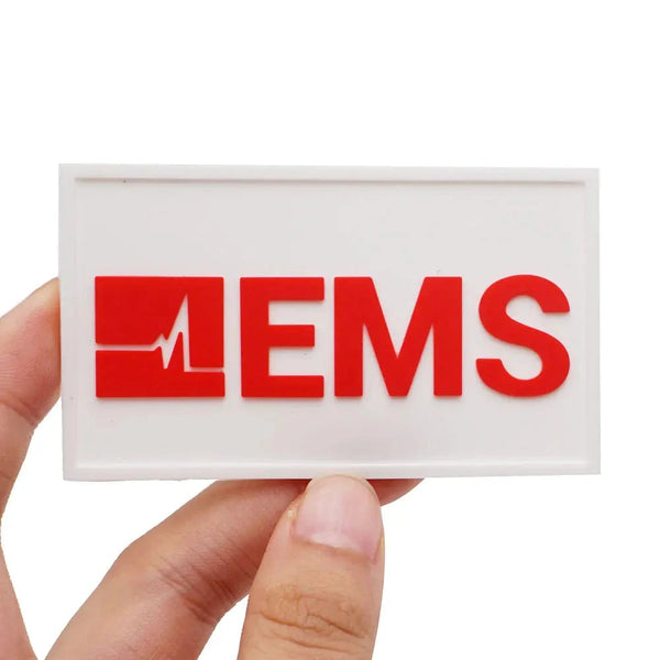 Medical 'EMS Logo' PVC Rubber Patch