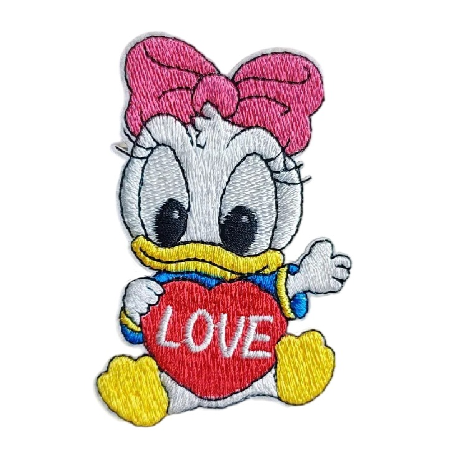 Mickey Mouse Clubhouse 'Daisy Duck| Love' Embroidered Patch