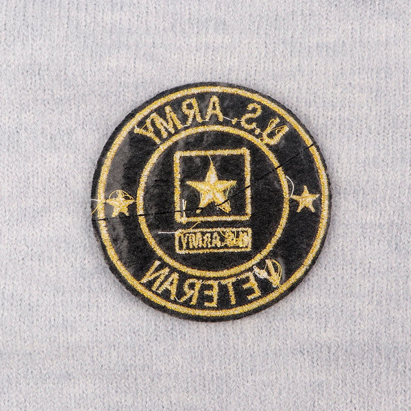 U.S. Army Veteran 'Round' Embroidered Patch