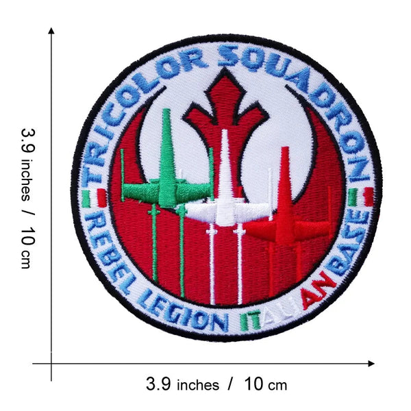 Empire and Rebellion 'Tricolor Squadron | Italian Base 1.0' Embroidered Patch