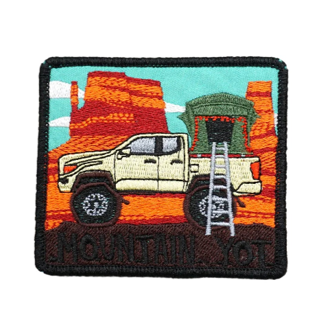 Off-Road Vehicles 'Outdoor Camping' Embroidered Velcro Patch