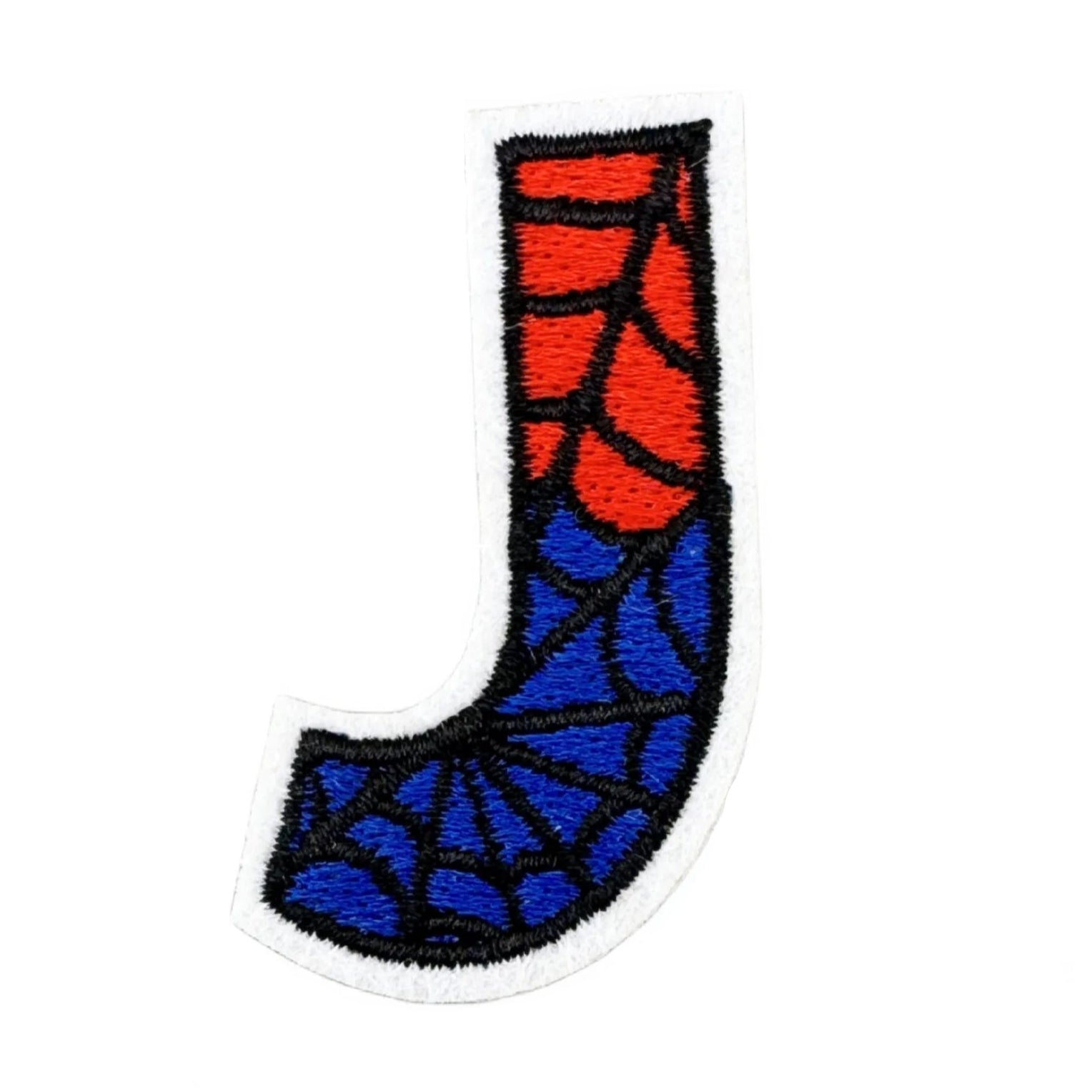 Spider-Man Letter 'Letter J' Embroidered Patch