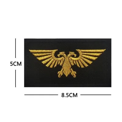 Top Gun 'Double Headed Eagle | Set of 2' Embroidered Velcro Patch