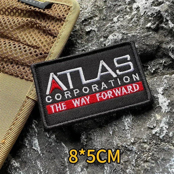 Call of Duty 'Atlas Corporation Logo | The Way Forward' Embroidered Velcro Patch