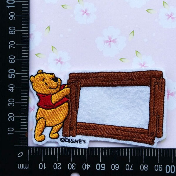 Christopher Robin 'Pooh | Wood Frame' Embroidered Patch