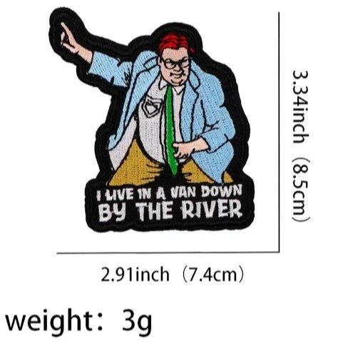 Saturday Night Live ‘Matt Foley | I Live In A Van Down By The River' Embroidered Patch